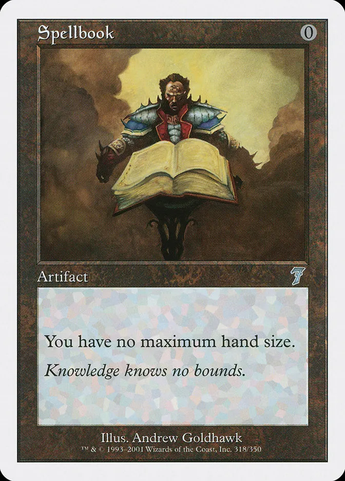 2001 Seventh Edition Spellbook uncommon #318 uncommon card image