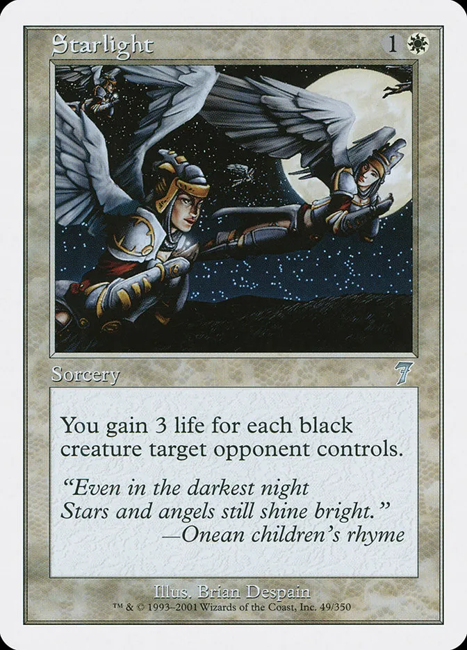 2001 Seventh Edition Starlight uncommon #49 uncommon card image