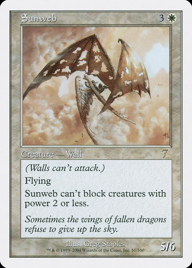 2001 Seventh Edition Sunweb rare #51 rare card image