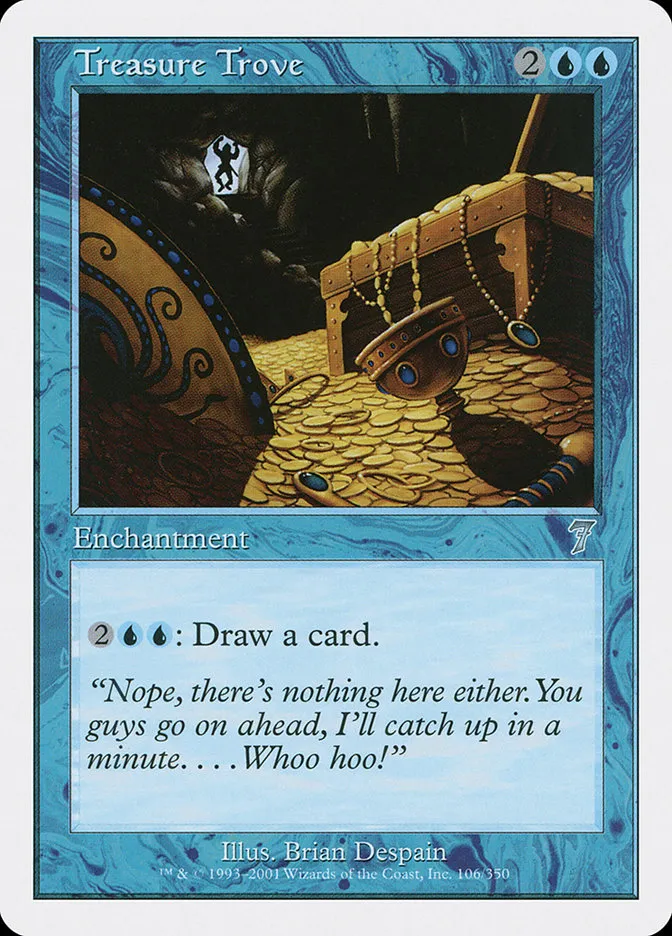 2001 Seventh Edition Treasure Trove uncommon #106 uncommon card image