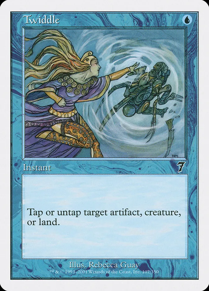 2001 Seventh Edition Twiddle common #107 common card image