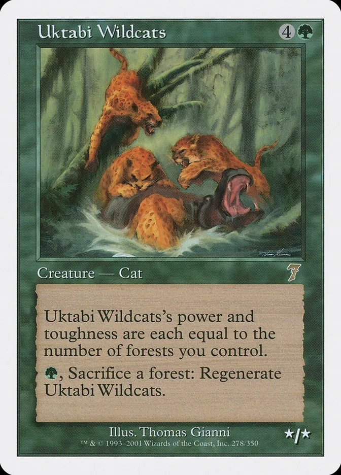 2001 Seventh Edition Uktabi Wildcats #278 rare card image