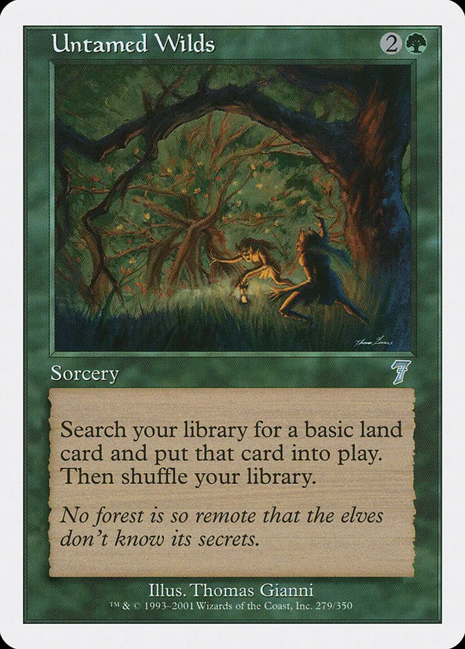 2001 Seventh Edition Untamed Wilds uncommon #279 uncommon card image