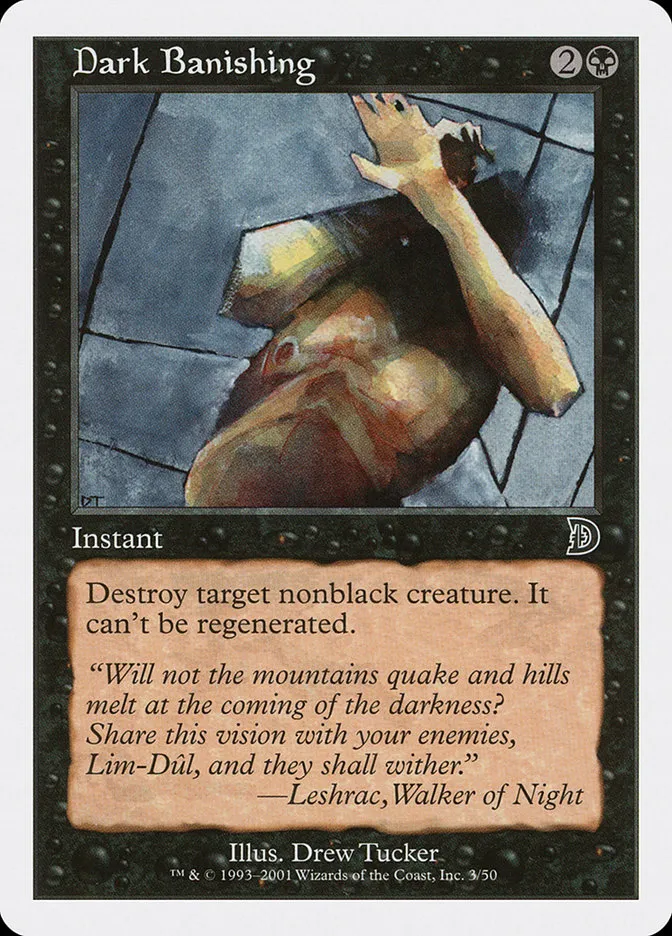 2001 Deckmasters Dark Banishing common #3 common card image