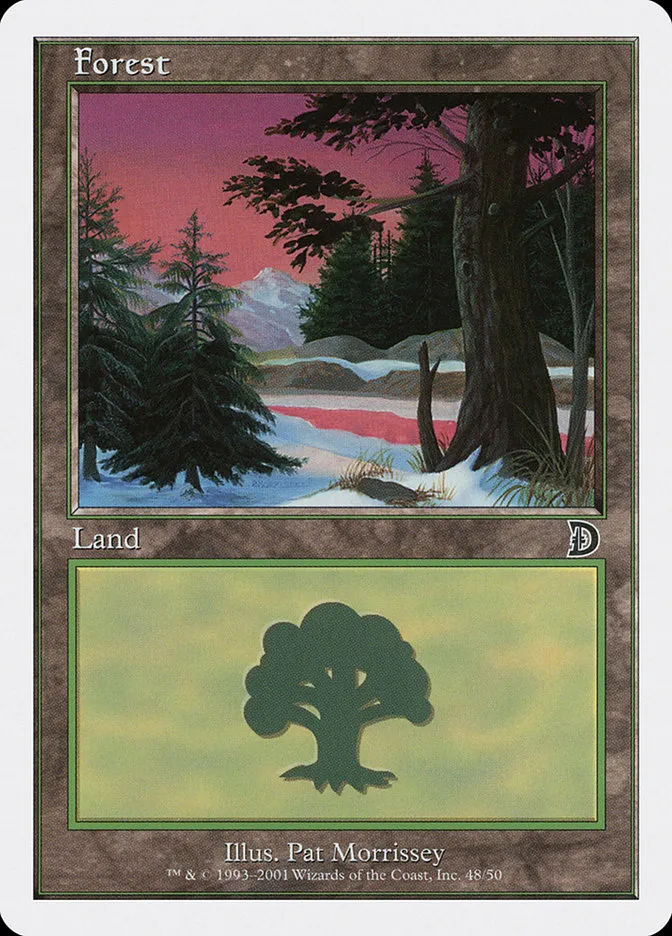 2001 Deckmasters Forest common #48 common card image