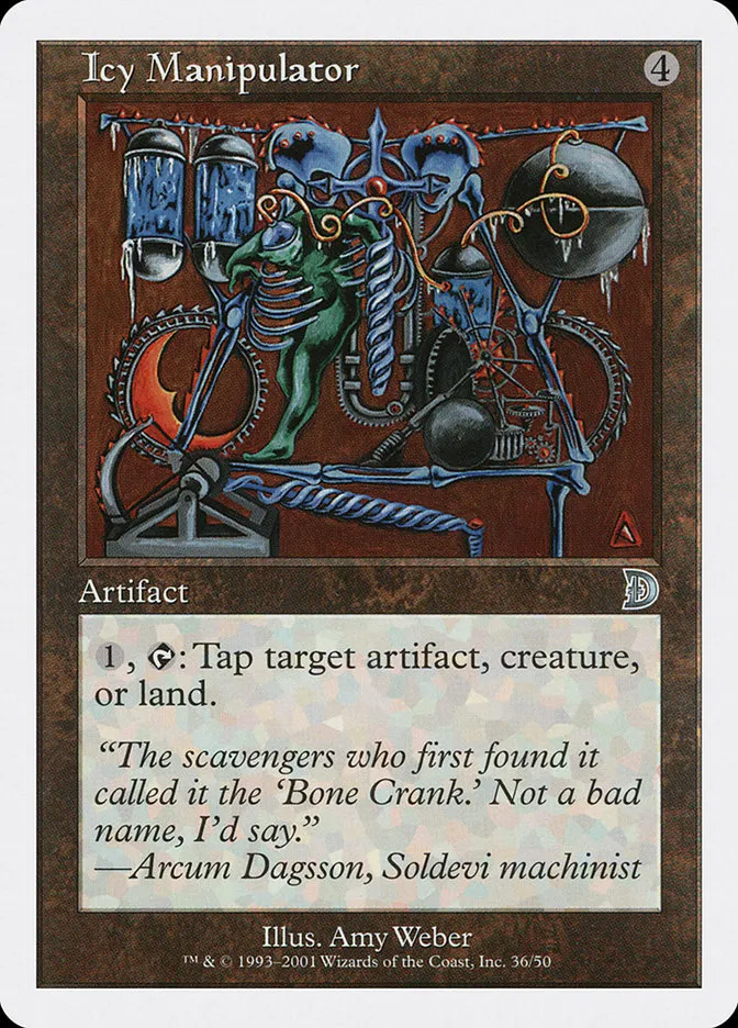 2001 Deckmasters Icy Manipulator uncommon #36 uncommon card image