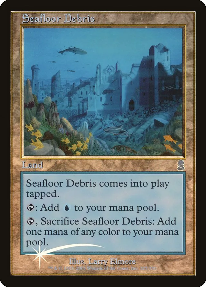 2001 Odyssey Seafloor Debris #325† common card image