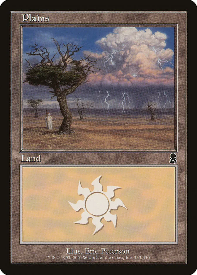 2001 Odyssey Plains common #333 common card image