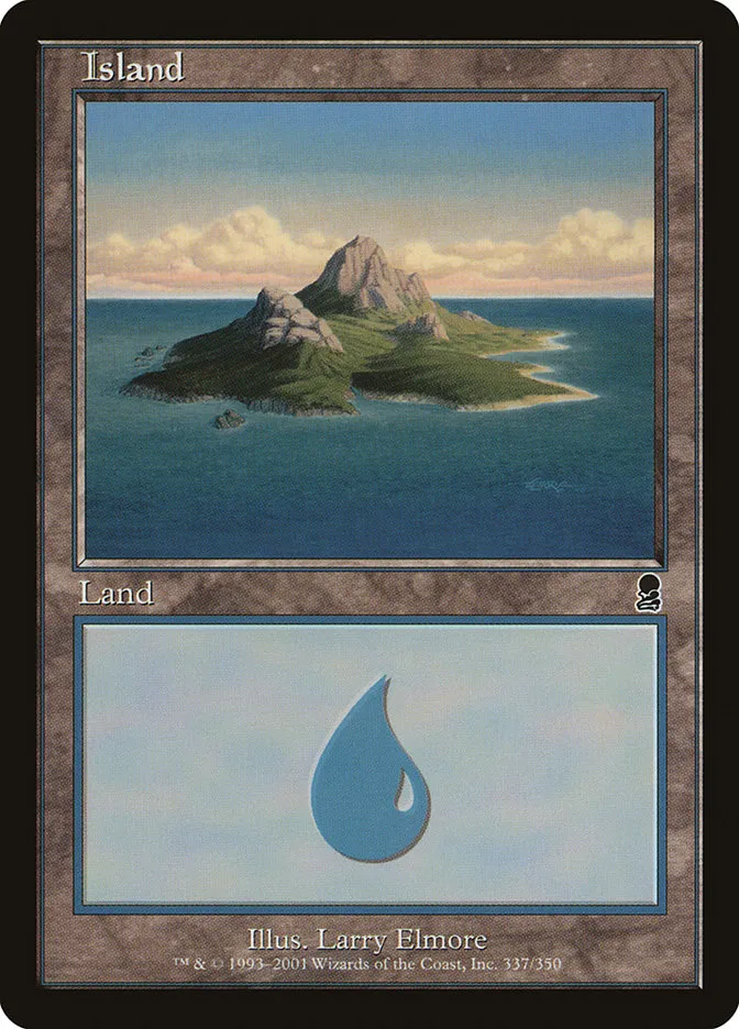 2001 Odyssey Island common #337 common card image