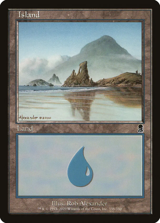 2001 Odyssey Island common #338 common card image