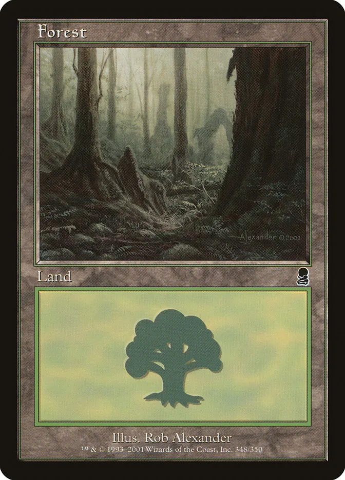 2001 Odyssey Forest [Foil] common #348 common card image