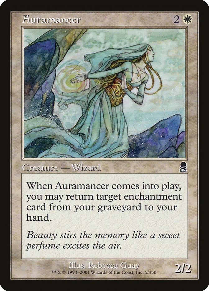 2001 Odyssey Auramancer [Foil] common #5 common card image