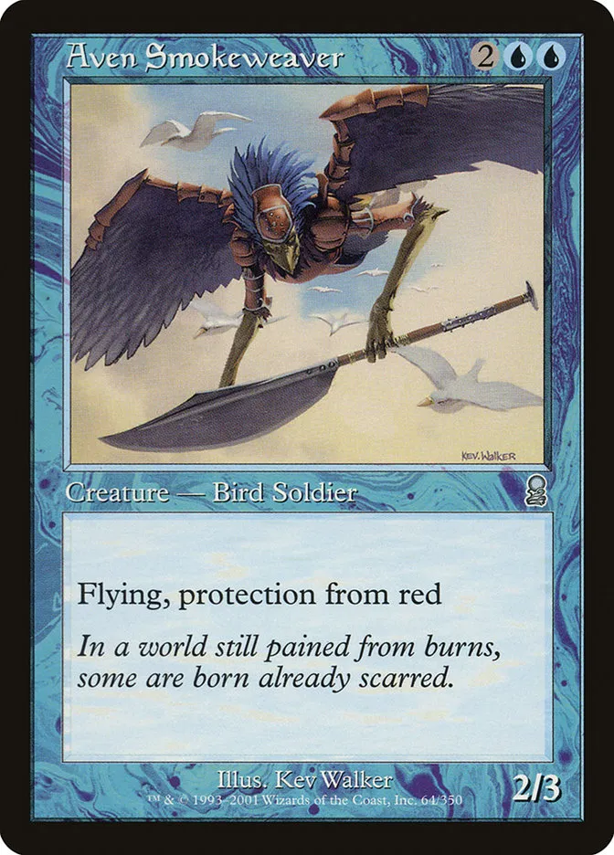 2001 Odyssey Aven Smokeweaver uncommon #64 uncommon card image