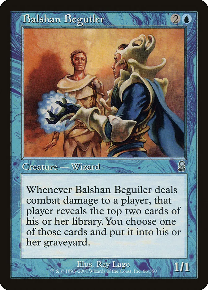 2001 Odyssey Balshan Beguiler #66 uncommon card image