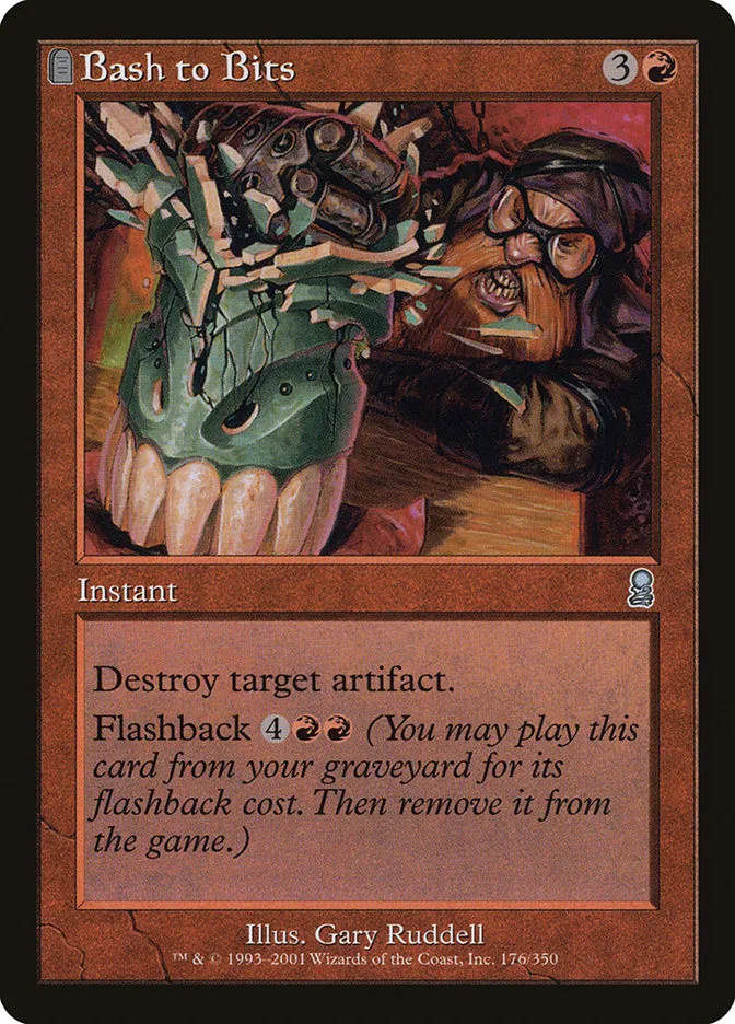 2001 Odyssey Bash to Bits uncommon #176 uncommon card image