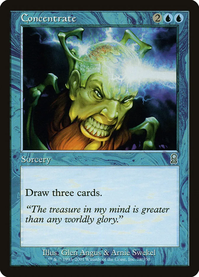 2001 Odyssey Concentrate #78 uncommon card image