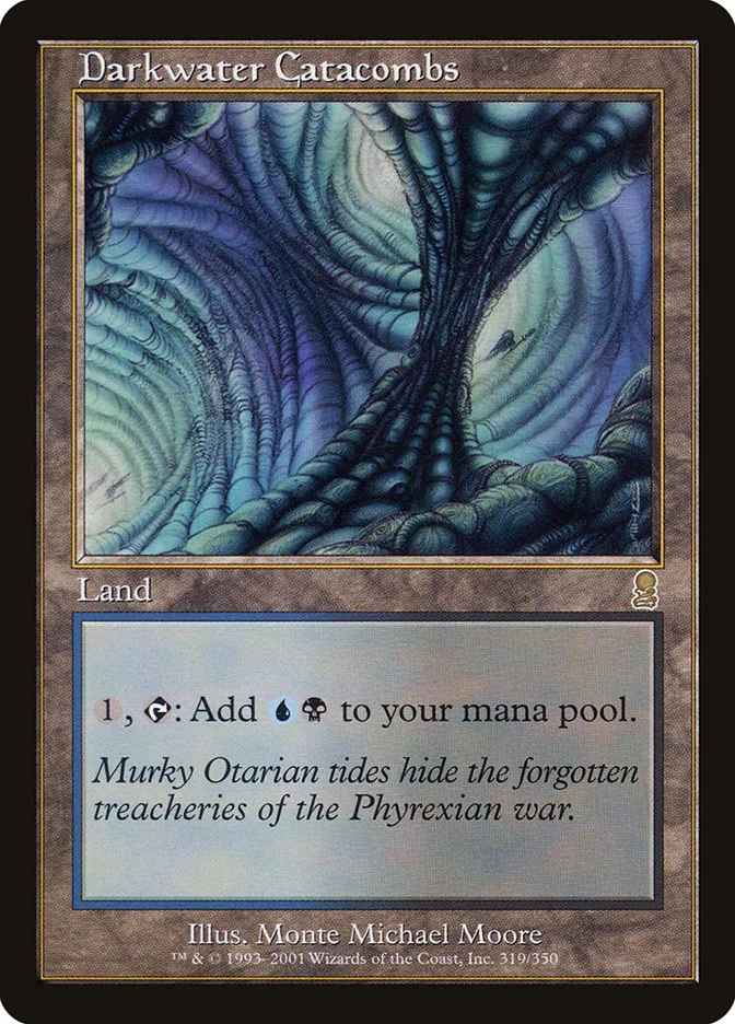 2001 Odyssey Darkwater Catacombs #319 rare card image
