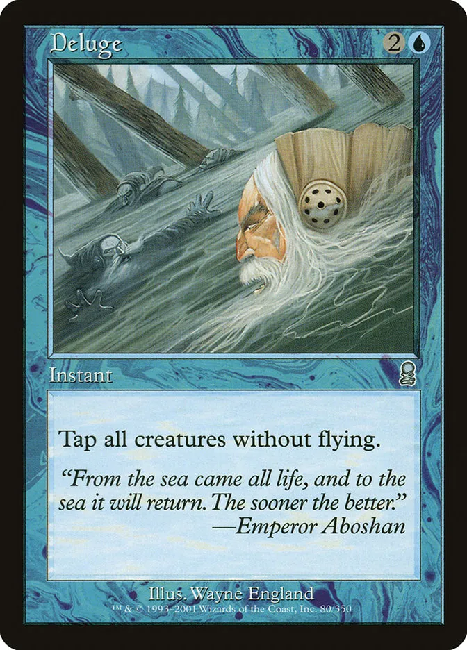 2001 Odyssey Deluge uncommon #80 uncommon card image
