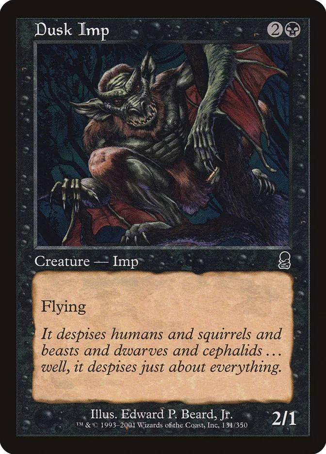 2001 Odyssey Dusk Imp common #131 common card image