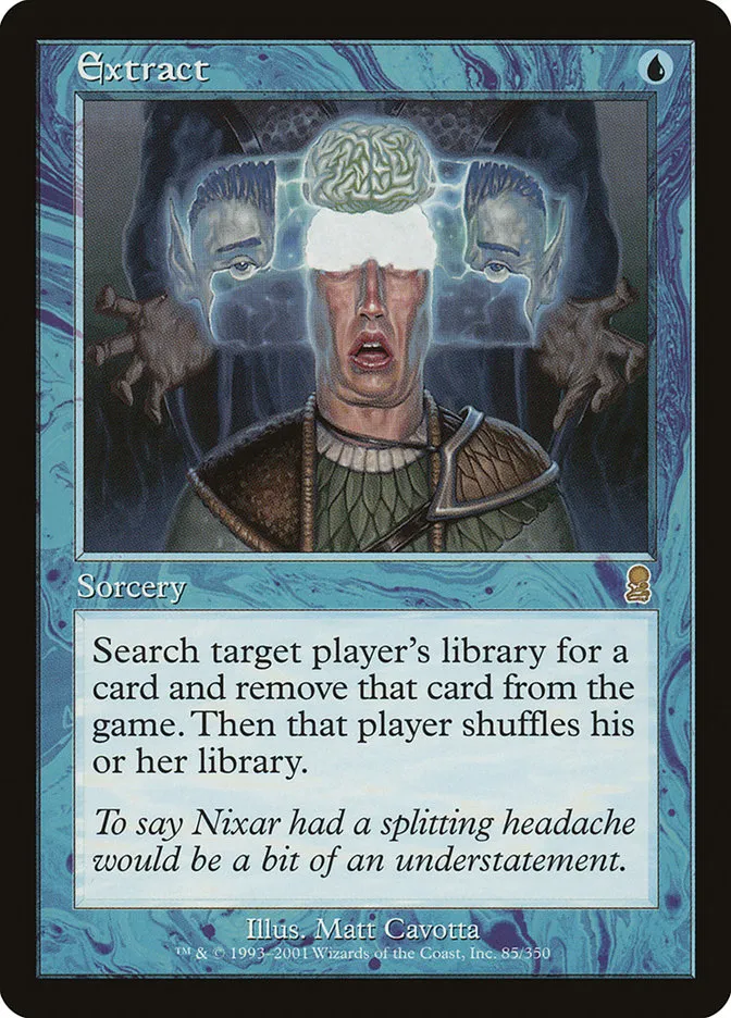 2001 Odyssey Extract rare #85 rare card image