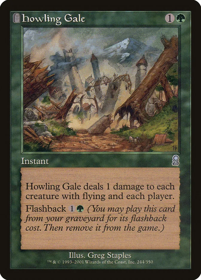 2001 Odyssey Howling Gale uncommon #244 uncommon card image