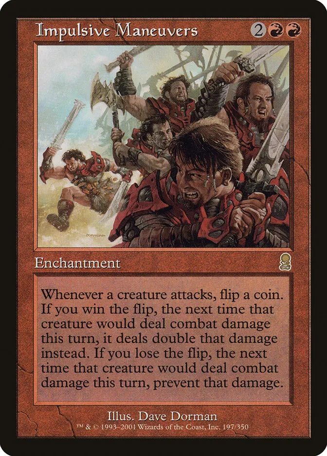 2001 Odyssey Impulsive Maneuvers #197 rare card image