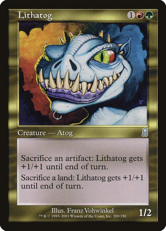 2001 Odyssey Lithatog uncommon #289 uncommon card image