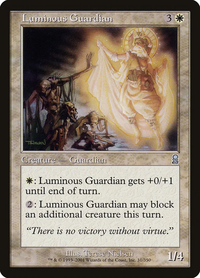 2001 Odyssey Luminous Guardian uncommon #31 uncommon card image