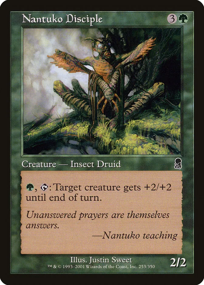 2001 Odyssey Nantuko Disciple common #253 common card image