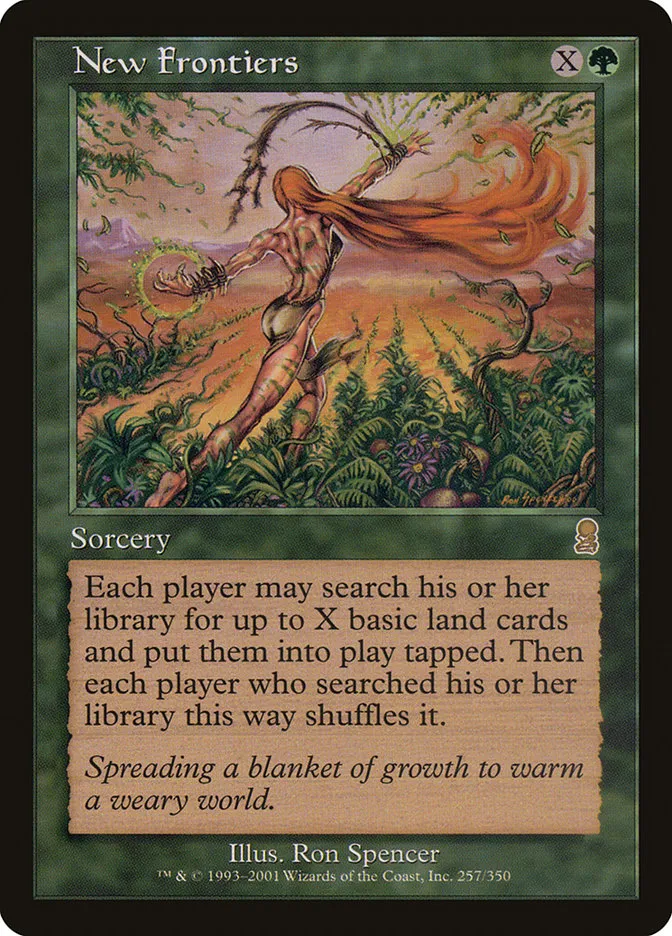 2001 Odyssey New Frontiers #257 rare card image