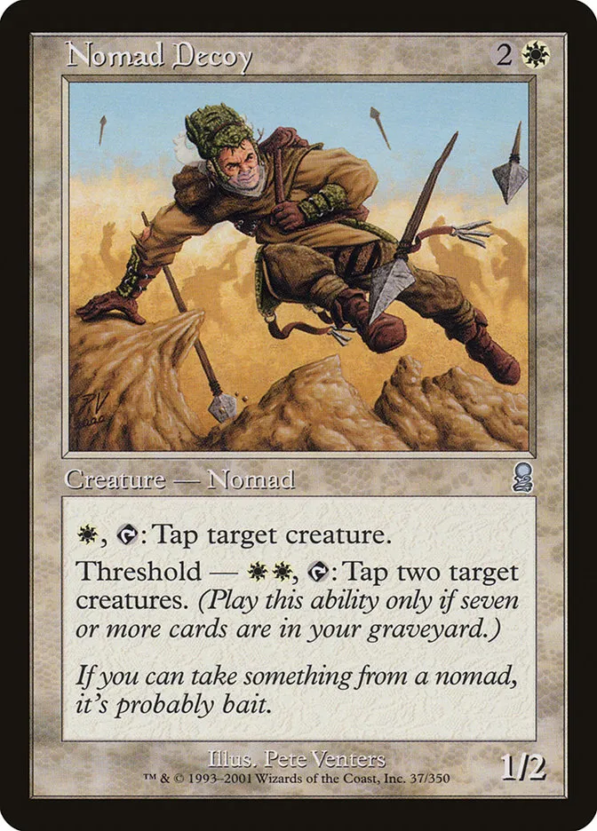 2001 Odyssey Nomad Decoy uncommon #37 uncommon card image