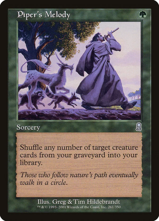 2001 Odyssey Piper's Melody uncommon #261 uncommon card image