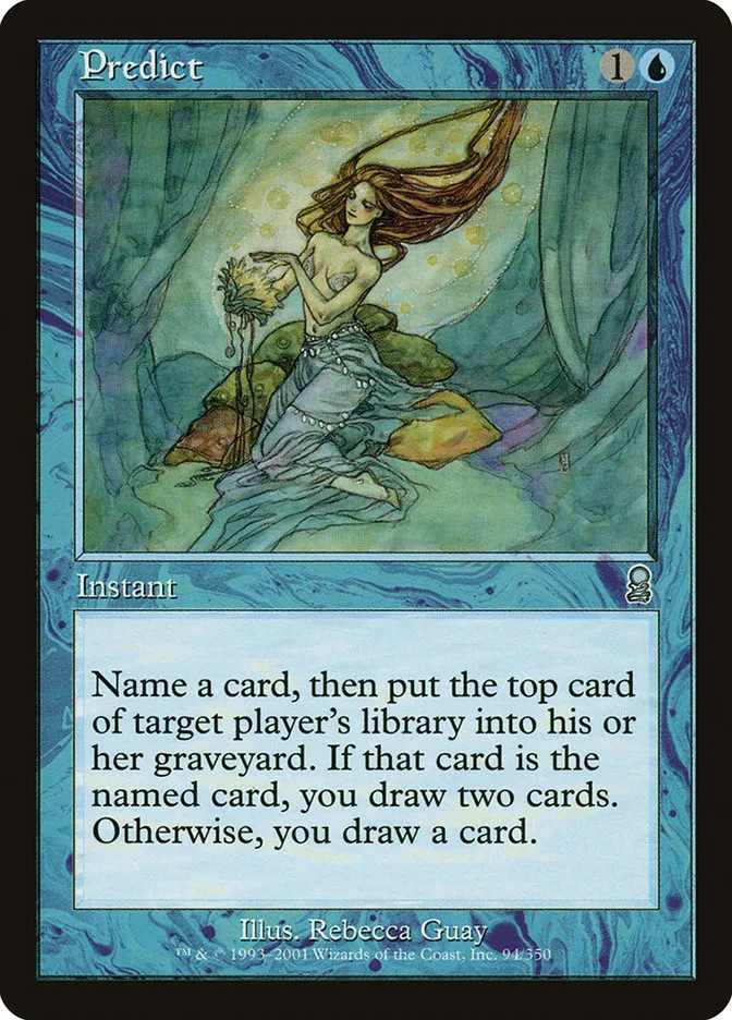 2001 Odyssey Predict uncommon #94 uncommon card image