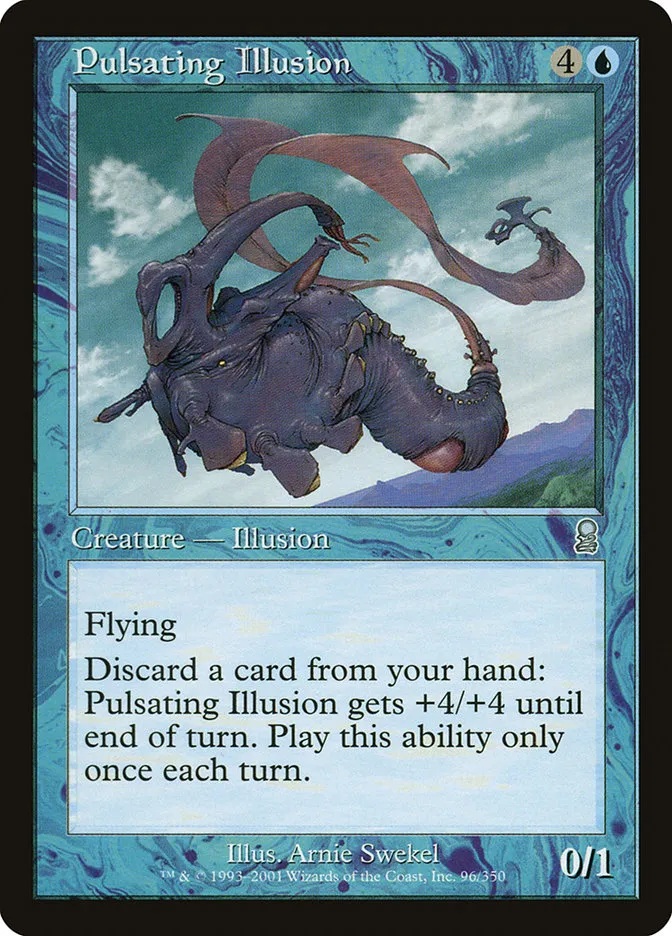 2001 Odyssey Pulsating Illusion uncommon #96 uncommon card image