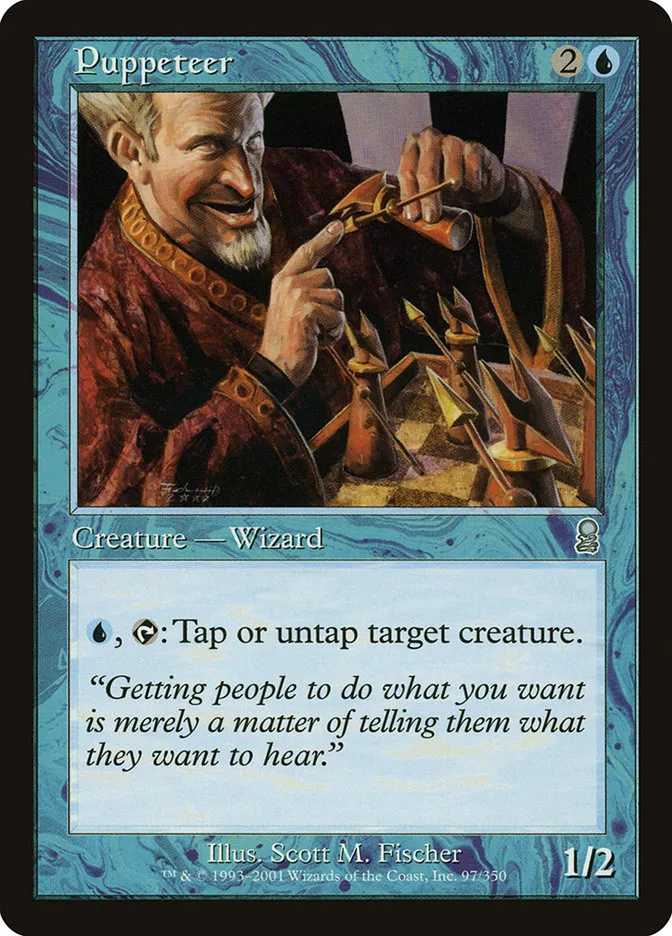 2001 Odyssey Puppeteer #97 uncommon card image