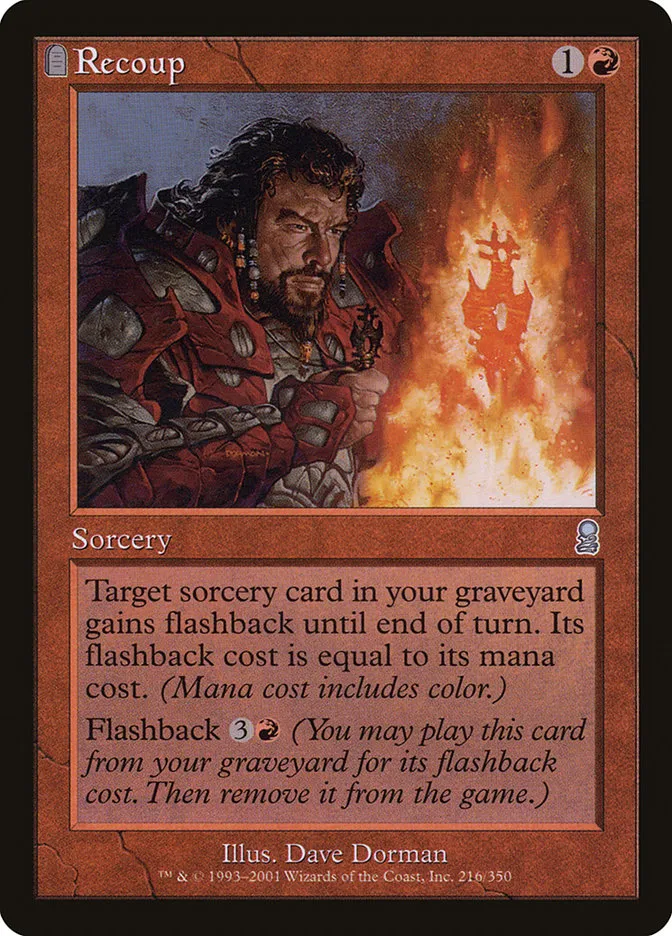 2001 Odyssey Recoup [Foil] uncommon #216 uncommon card image