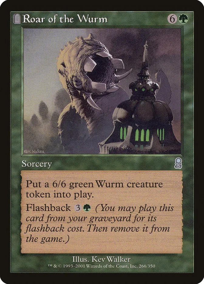 2001 Odyssey Roar of the Wurm #266 uncommon card image
