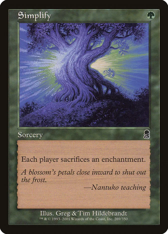 2001 Odyssey Simplify common #269 common card image
