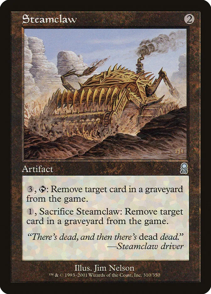 2001 Odyssey Steamclaw uncommon #310 uncommon card image