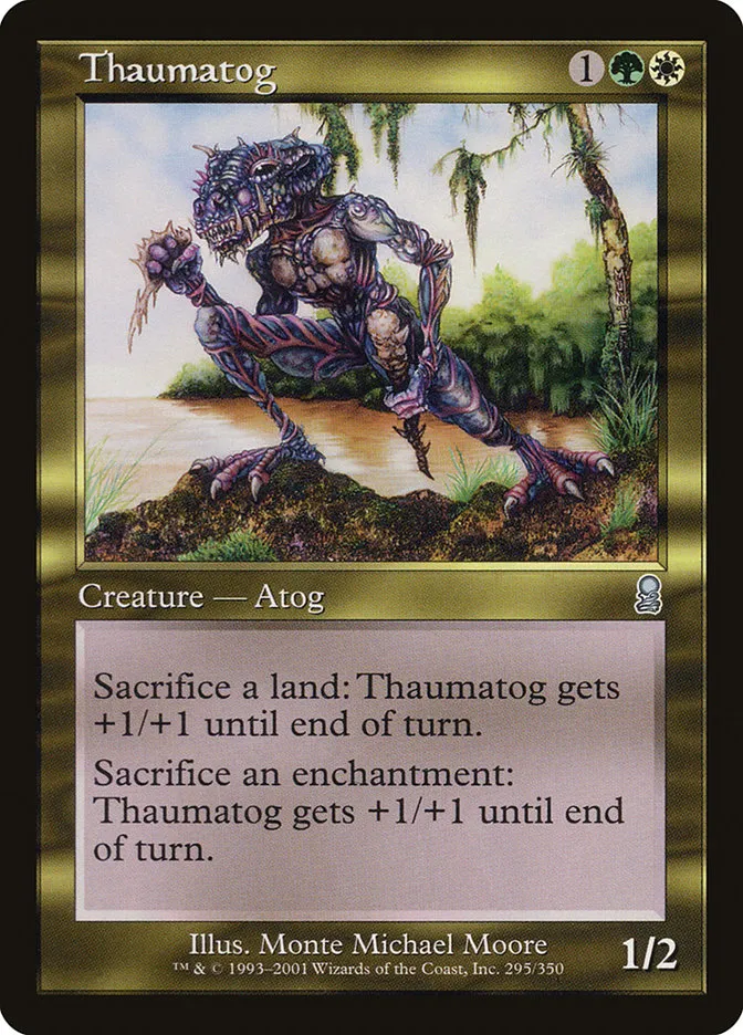 2001 Odyssey Thaumatog uncommon #295 uncommon card image