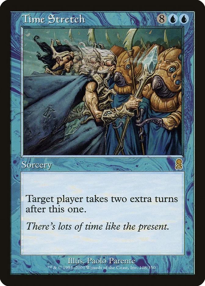 2001 Odyssey Time Stretch [Foil] rare #108 rare card image