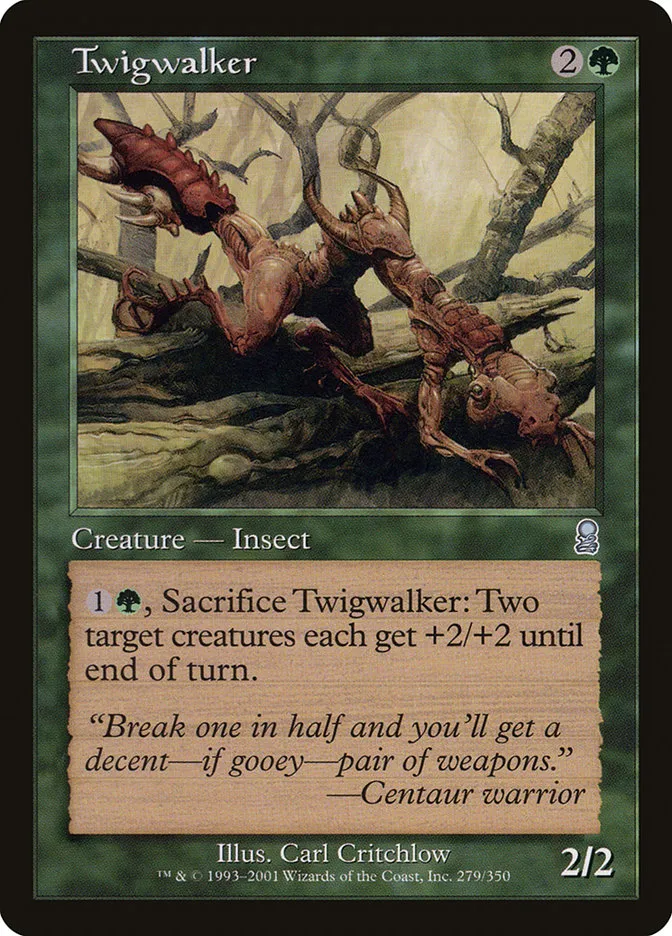 2001 Odyssey Twigwalker uncommon #279 uncommon card image