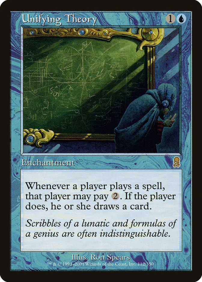 2001 Odyssey Unifying Theory #112 rare card image
