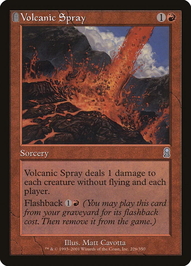 2001 Odyssey Volcanic Spray uncommon #226 uncommon card image