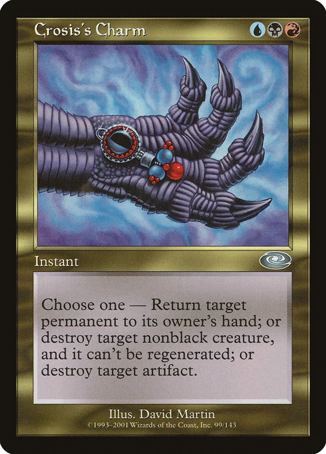 2001 Planeshift Crosis's Charm uncommon #99 uncommon card image
