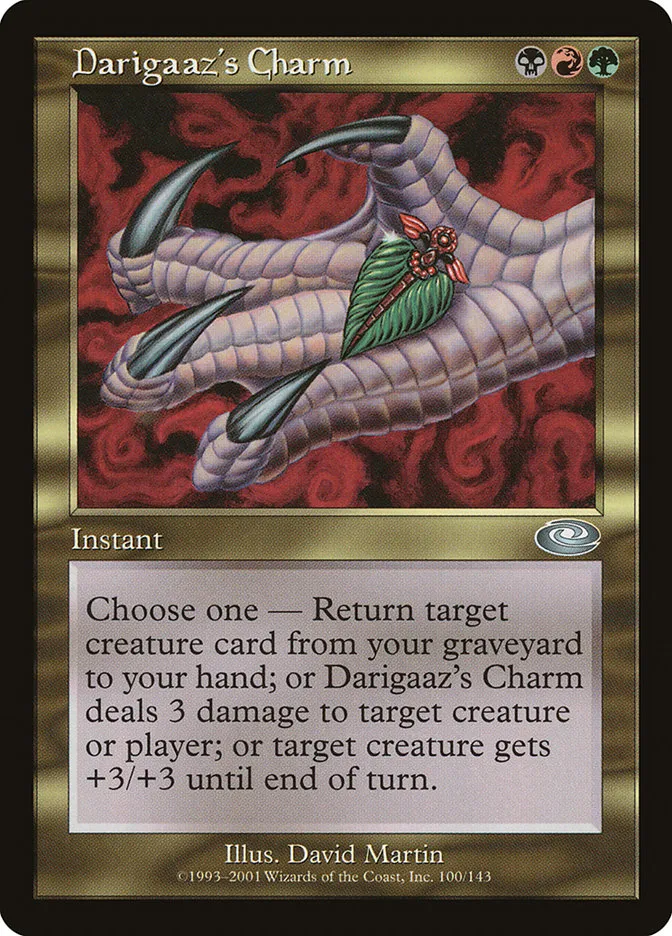 2001 Planeshift Darigaaz's Charm uncommon #100 uncommon card image