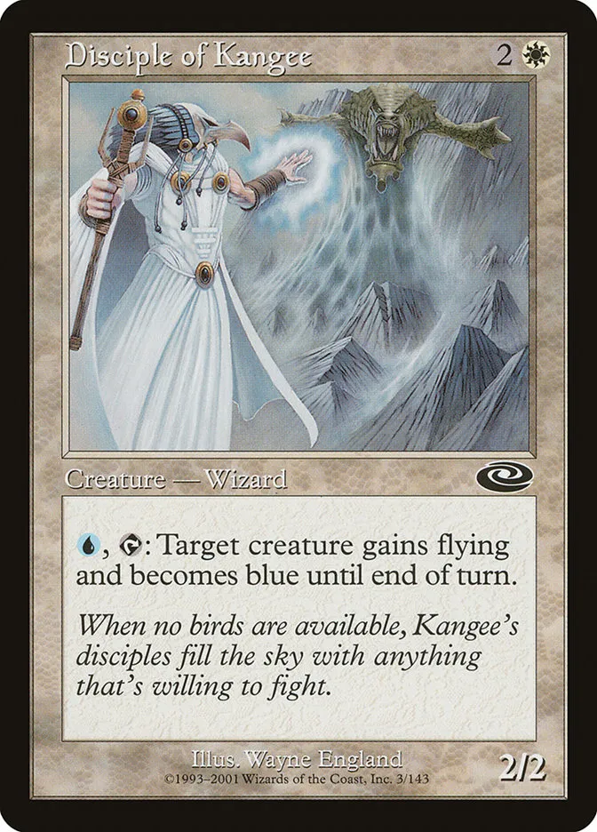 2001 Planeshift Disciple of Kangee common #3 common card image