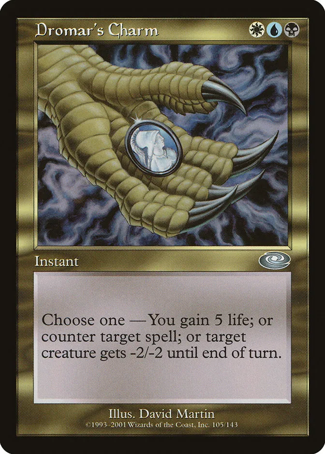 2001 Planeshift Dromar's Charm uncommon #105 uncommon card image