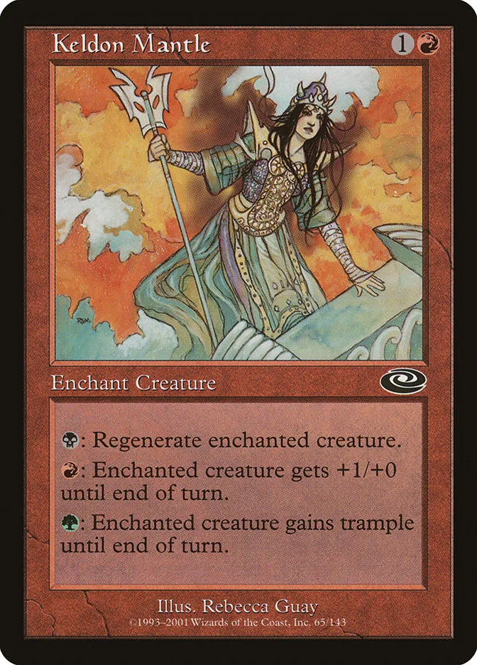 2001 Planeshift Keldon Mantle common #65 common card image