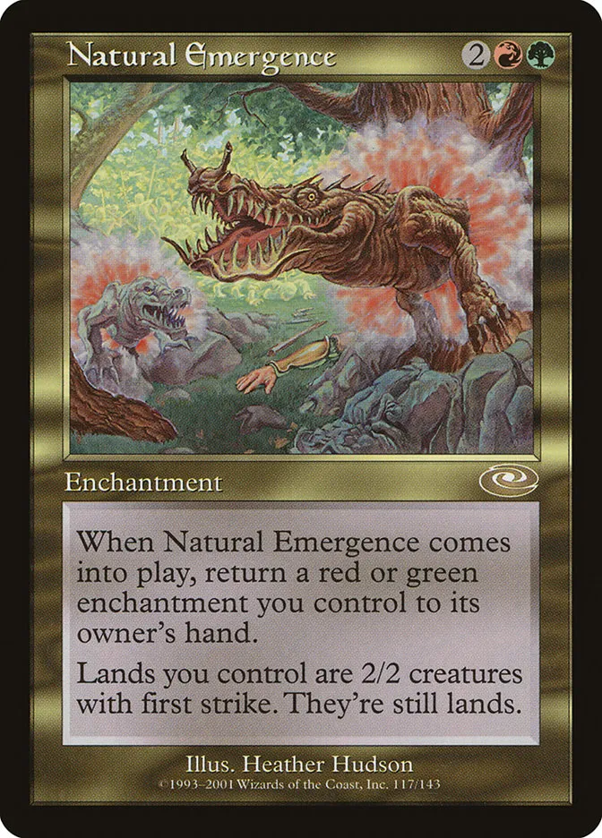 2001 Planeshift Natural Emergence rare #117 rare card image